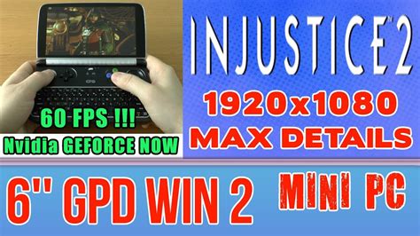 gpd win 2 injustice